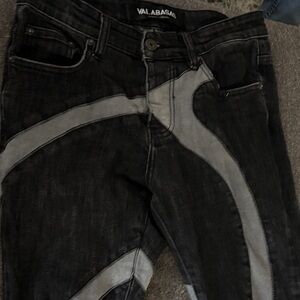 Black and Gray Men's Jeans